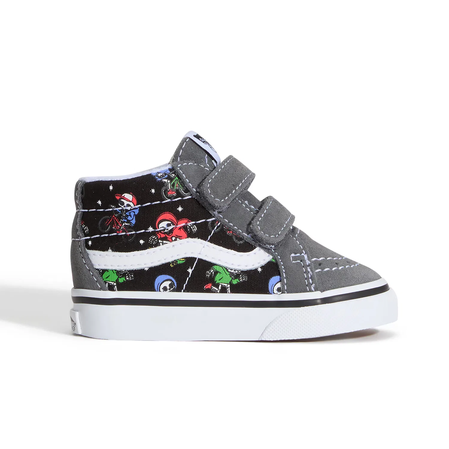 Кроссовки, Casual Bebés SK8-Mid Reissue V, Vans, Gris Piedra