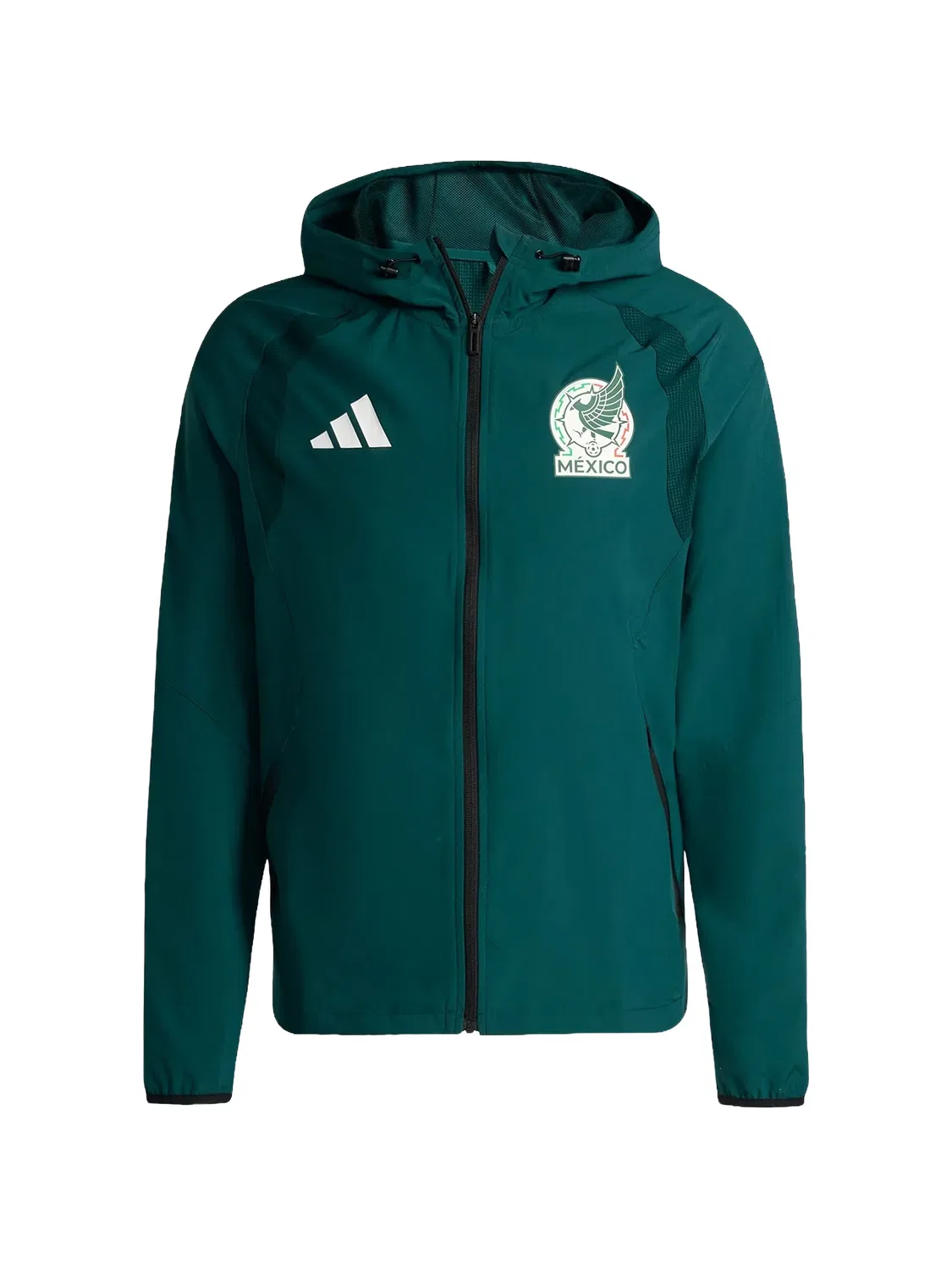 Ветровка Mexico Tiro на молнии Adidas, зеленый