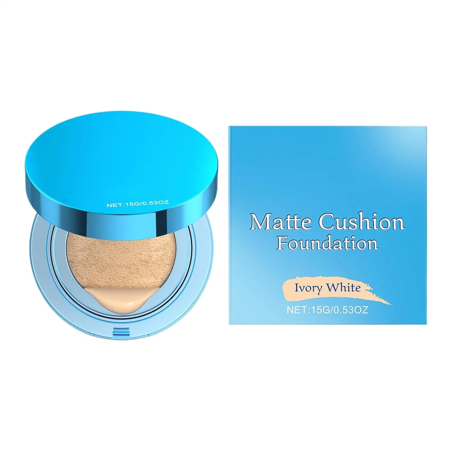 Вельветовая тональная основа Cushion, 15 г, Light Generisch
