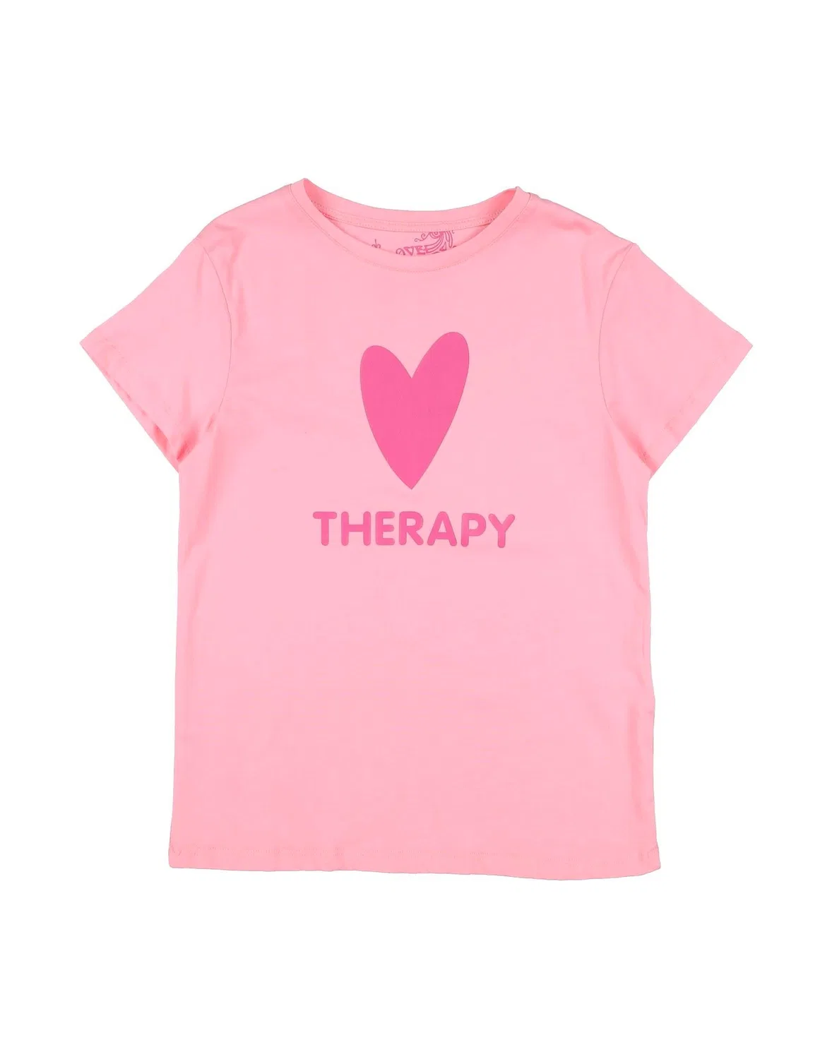 Детская футболка для девочек хлопковая Love Therapy, Light Pink