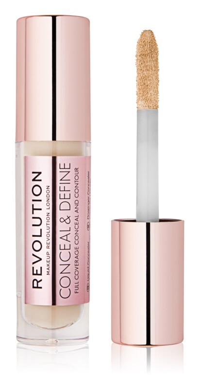 

Жидкий корректор Makeup Revolution Conceal & Define, оттенок C3 4 г