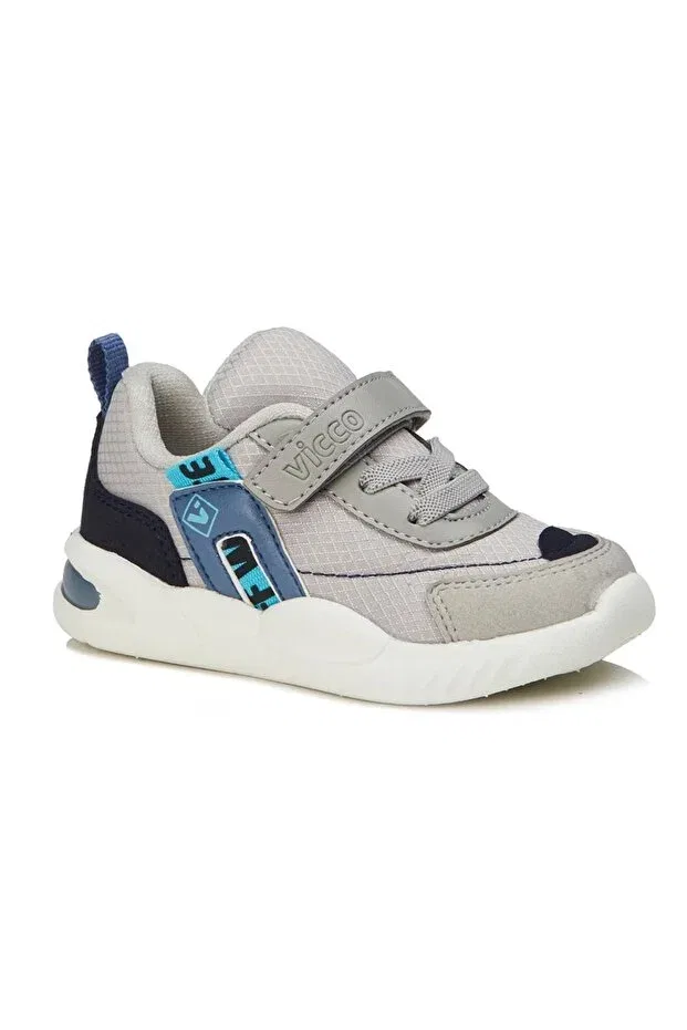 Детские кроссовки для девочек ортопедические Vicco, Gray — фото 3