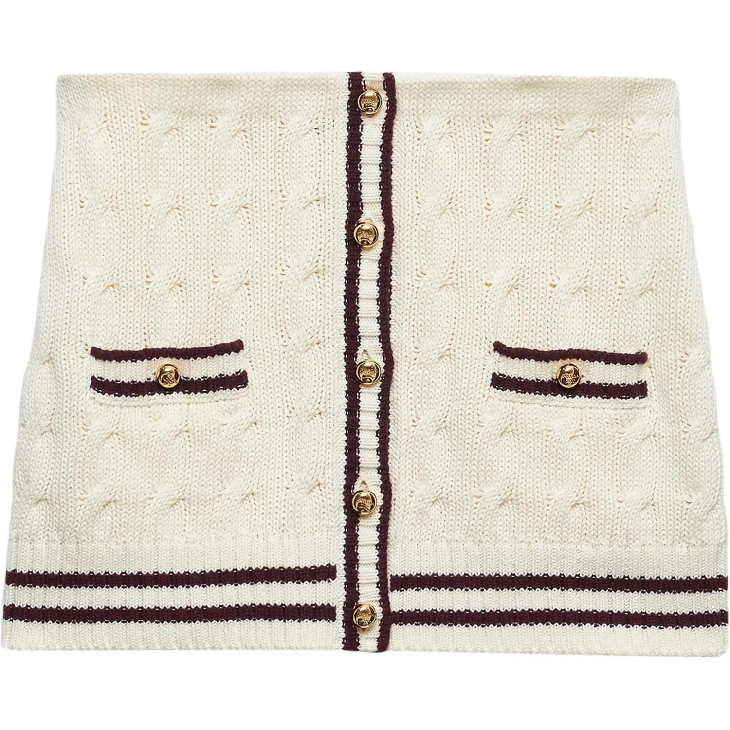 Женская юбка Casual Short Skirts PRADA, Beige