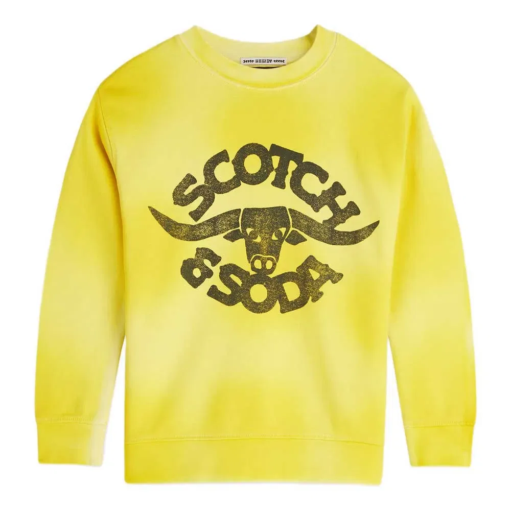 Свитшот Scotch & Soda, желтый