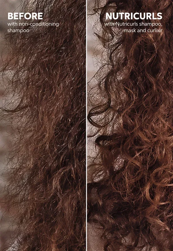 Шампунь для завитков Nutricurls Micellar Shampoo for Curls Wella, 1000 мл — фото 2