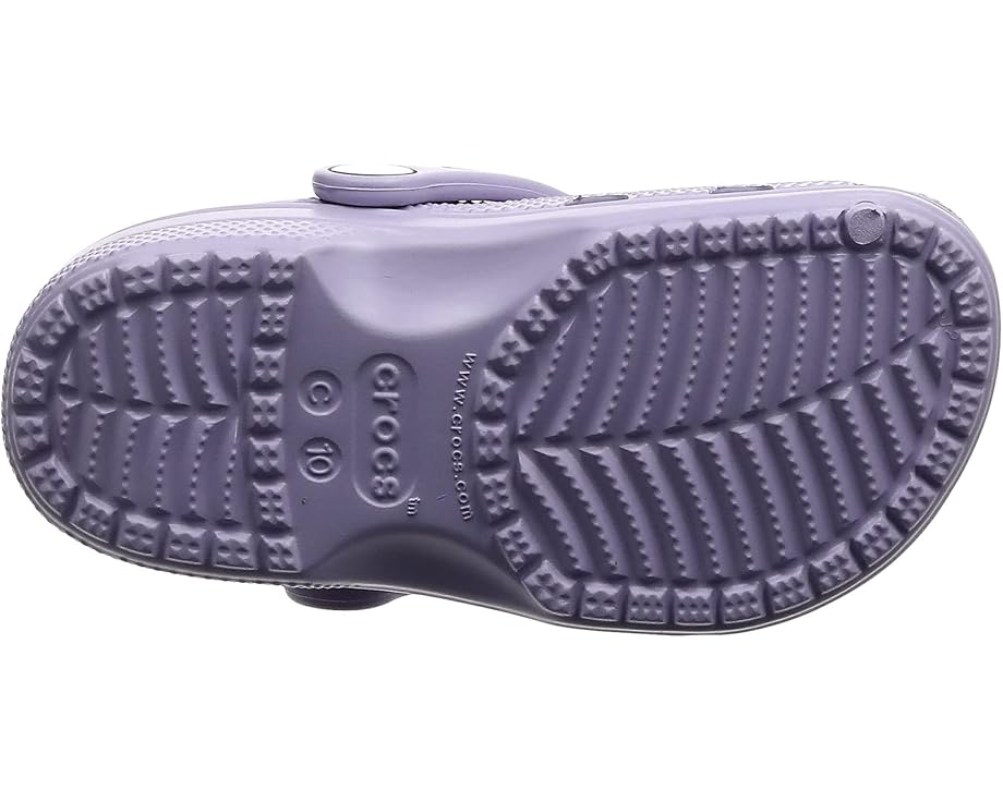 Детские клоги Crocs Classic (маленькие дети/большие дети) Crocs Kids, Lavender — фото 3