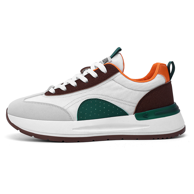 

Boogie Bear Мужские повседневные кроссовки низкие бело-голубые бело-зеленые черно-оранжевые бело-зеленые, цвет White Green