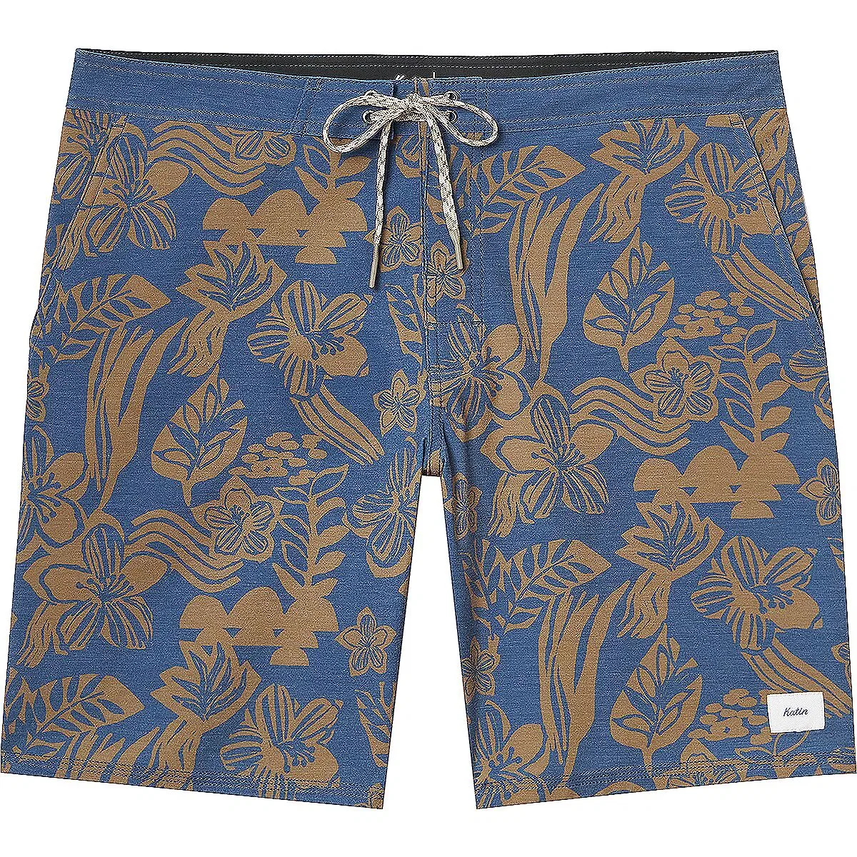 Детские шорты для мальчиков с 4-сторонней растяжкой Carver Hybrid Trunk Katin, Midnight Tide