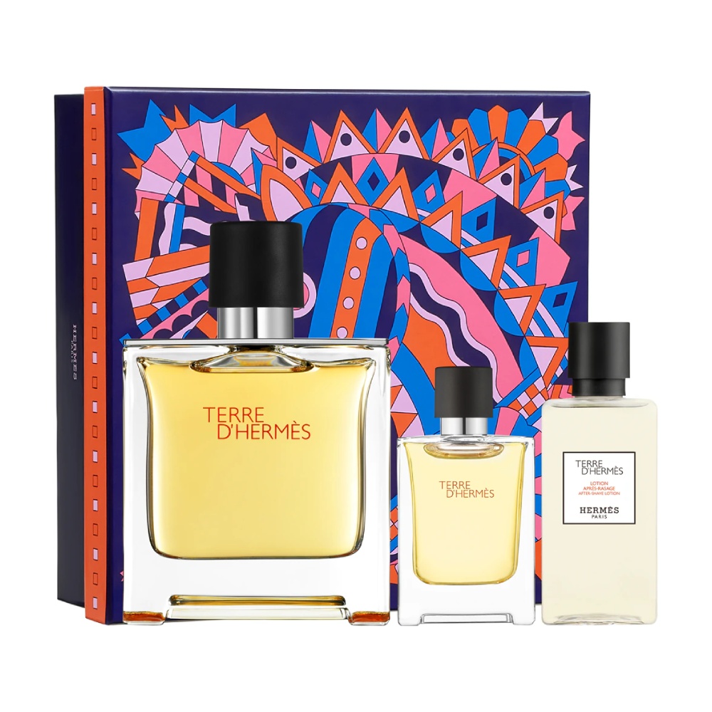 

Парфюмерный набор Hermes Terre d’Hermes Parfum, 3 предмета
