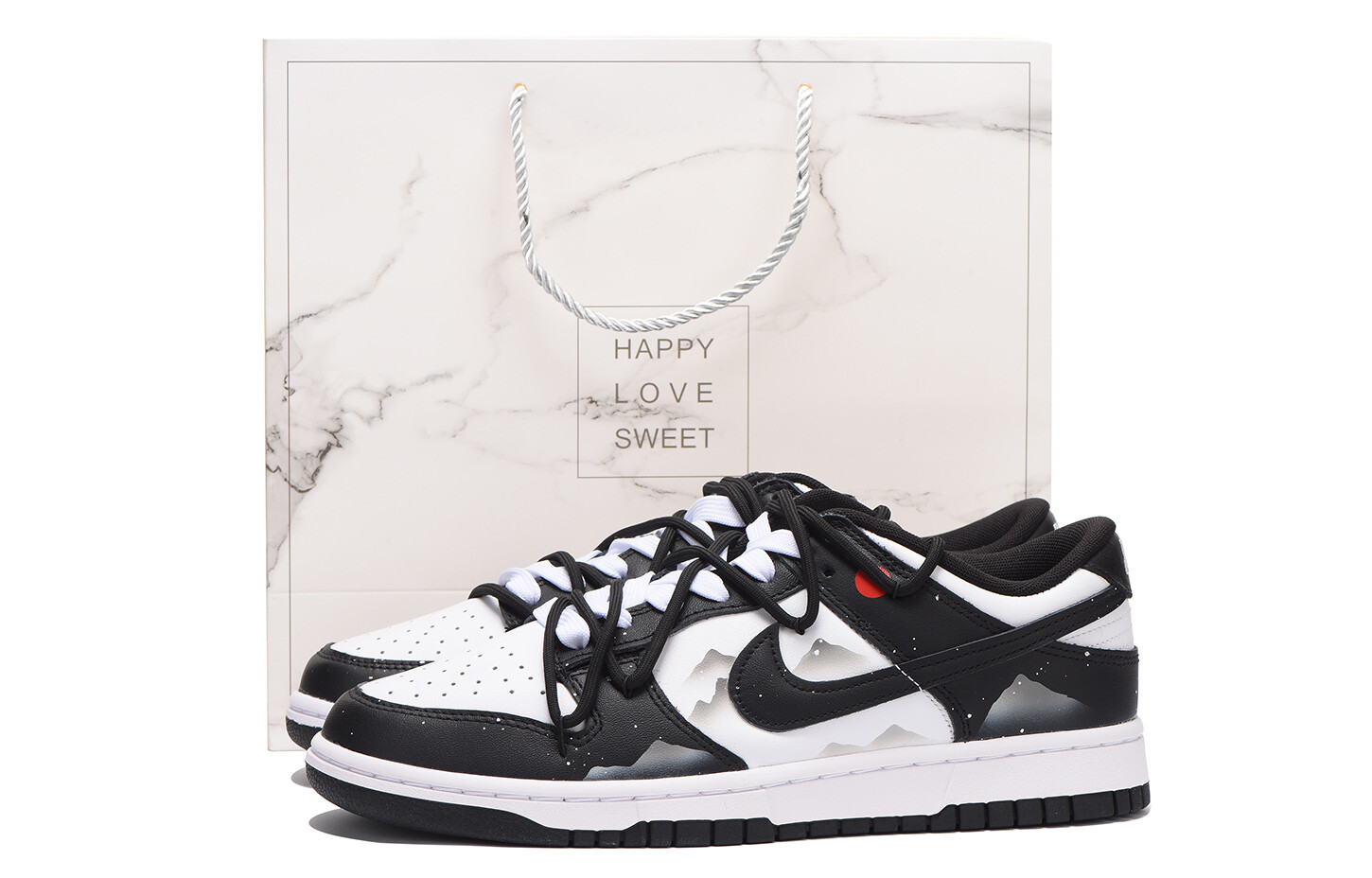 

Кроссовки Nike Dunk Skateboard Shoes Men Low-Top White