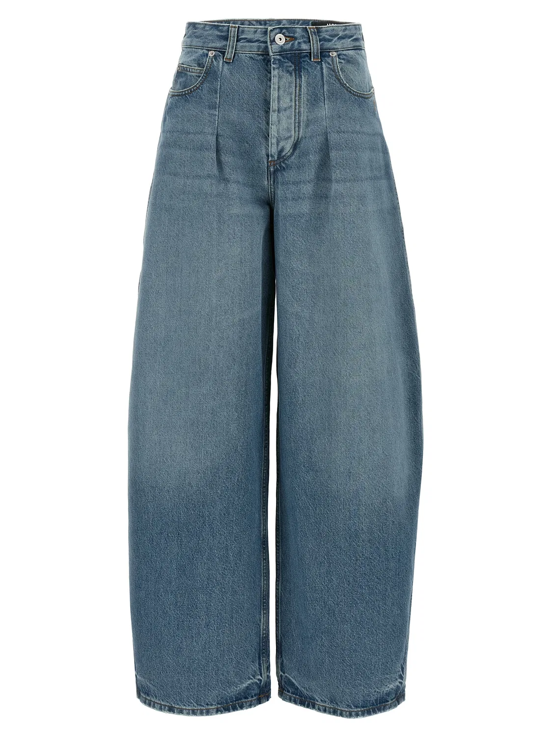 Женские джинсы с высокой посадкой Le De-Nimes Ovalo Jacquemus, Blue