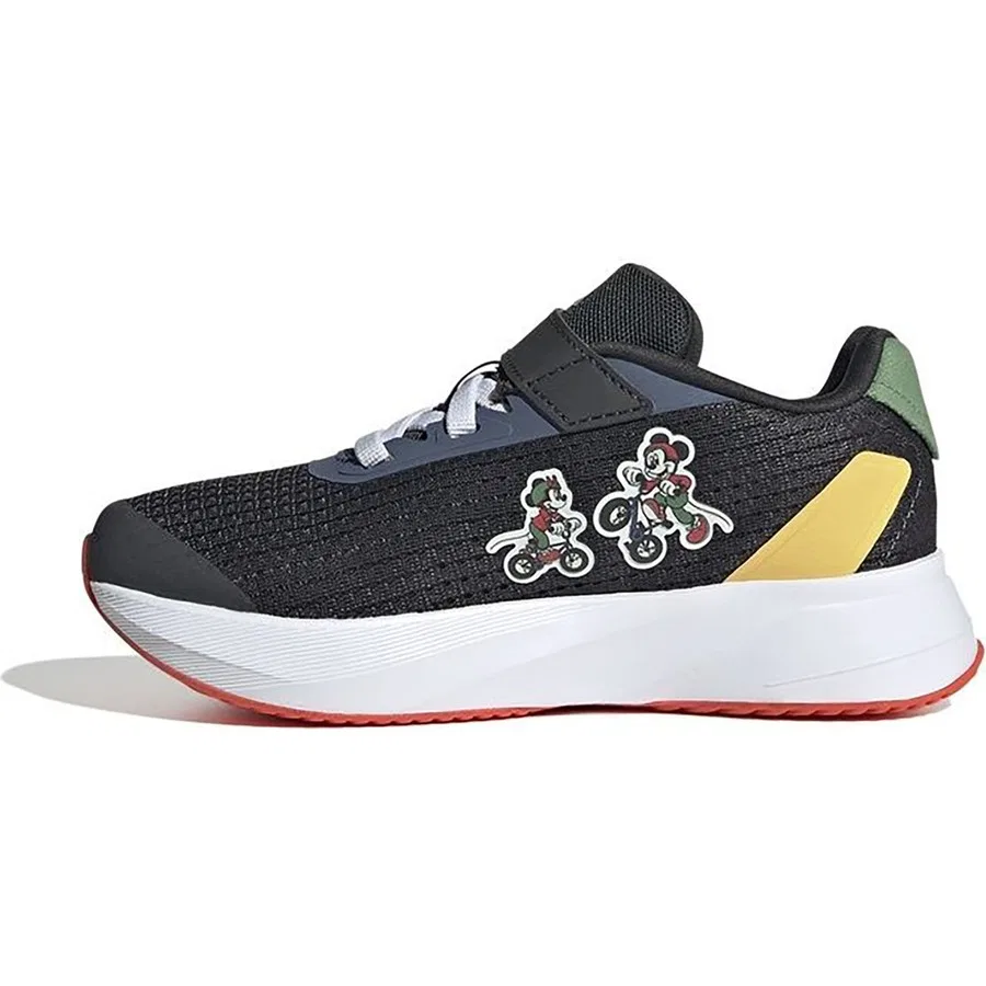 Детские спортивные кроссовки с принтом Mickey DURAMO adidas, Черный — фото 2