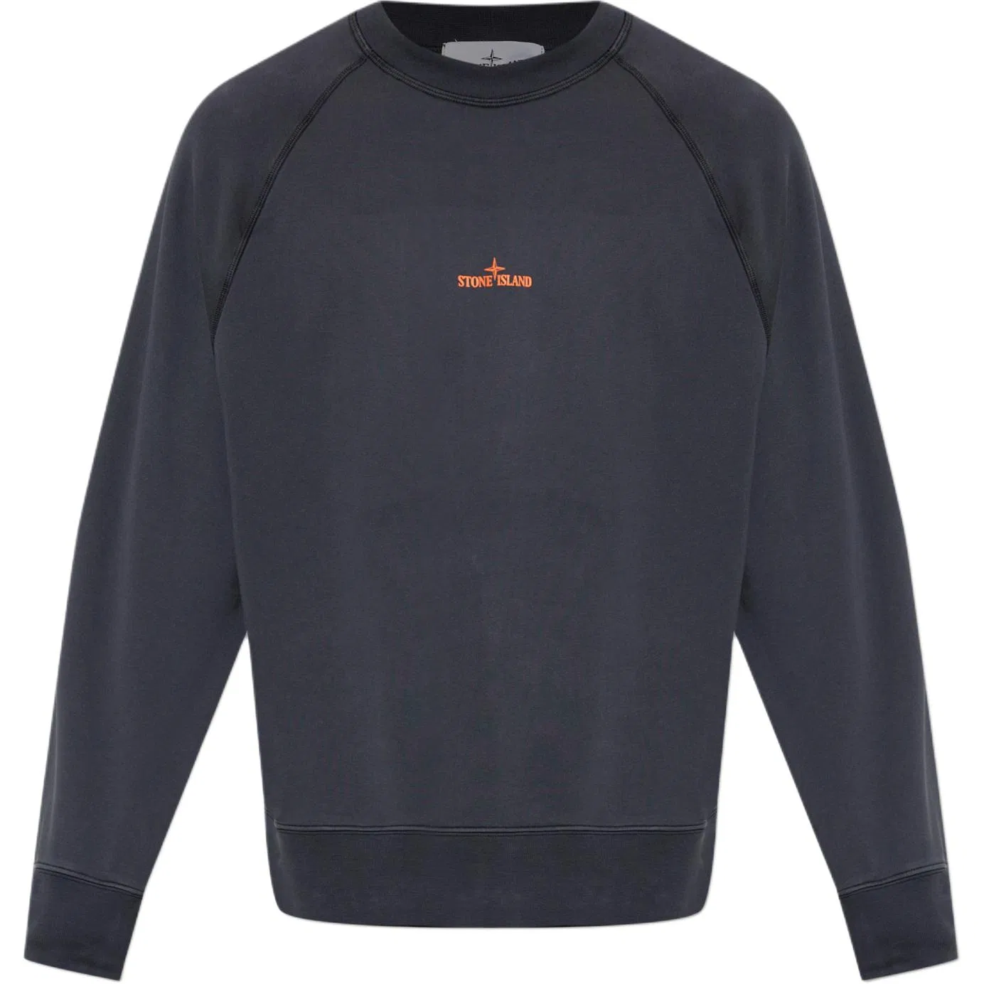 Мужской свитшот с круглым вырезом Marine Blue STONE ISLAND