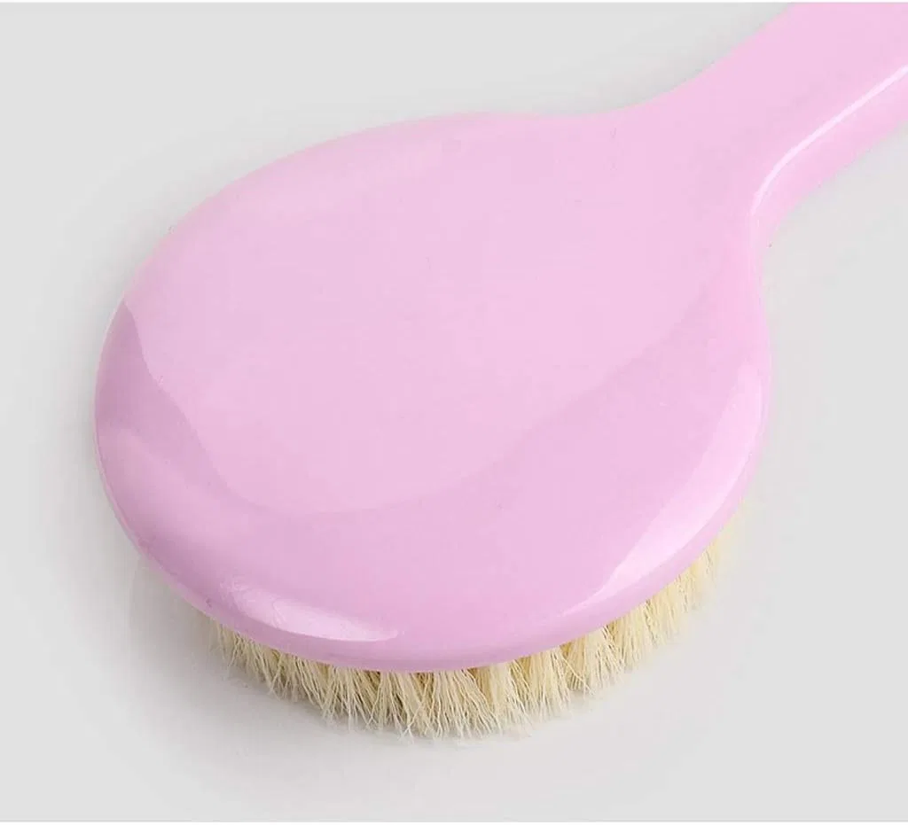Щетка для тела с длинной ручкой, WXJLYZRCXK, 34.5 x 9 см, Pink — фото 4