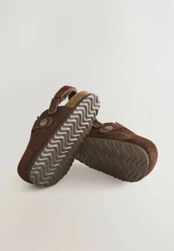 Сандалии с замшевым верхом Next Chocolate Brown, коричневый/шоколадный — фото 3