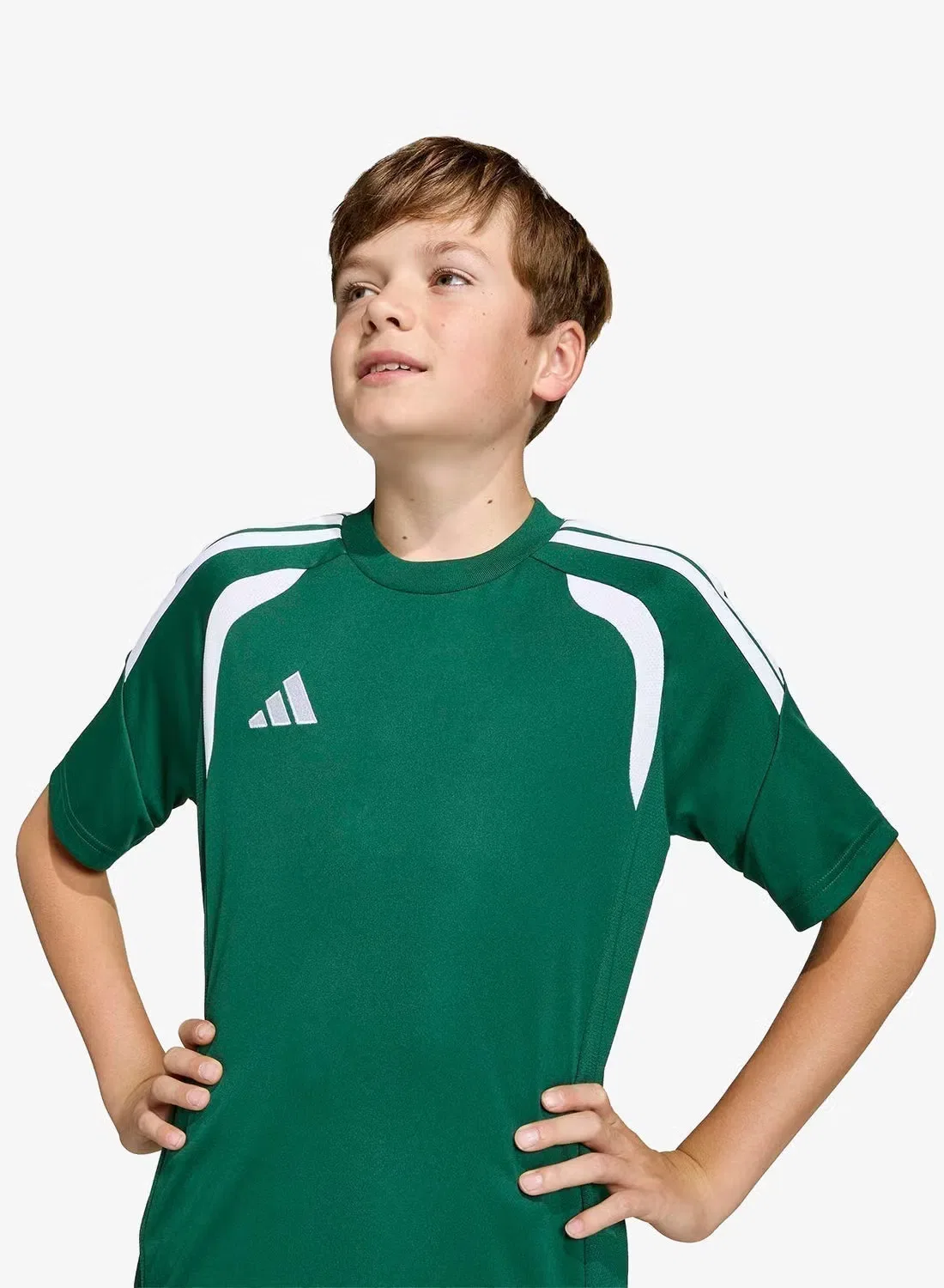 Футболка с принтом Tiro26 League Adidas, темно-зеленый