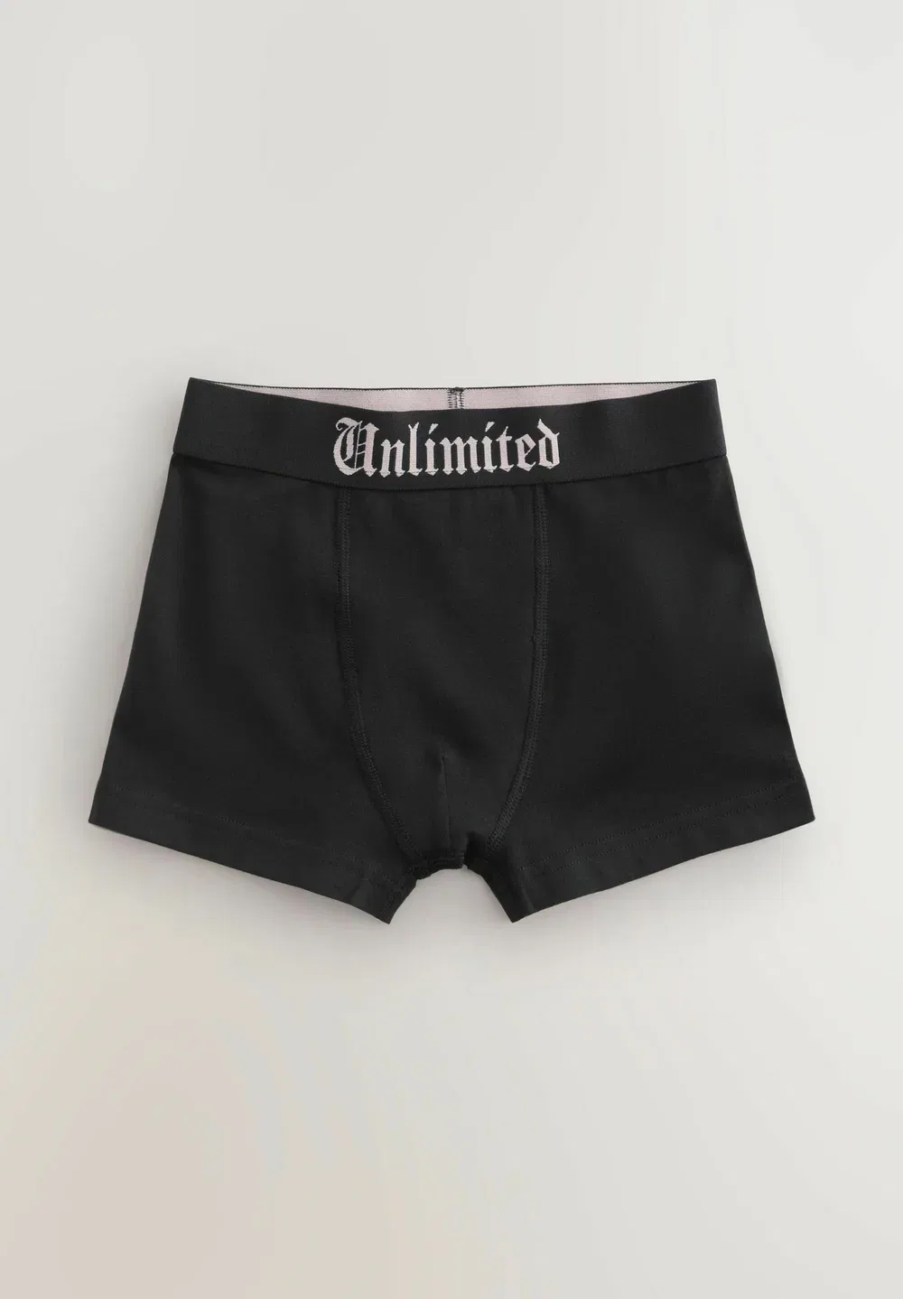 Трусы стандартного кроя - комплект из 5 штук - трусы Next, Black With Gothic Waistband — фото 4