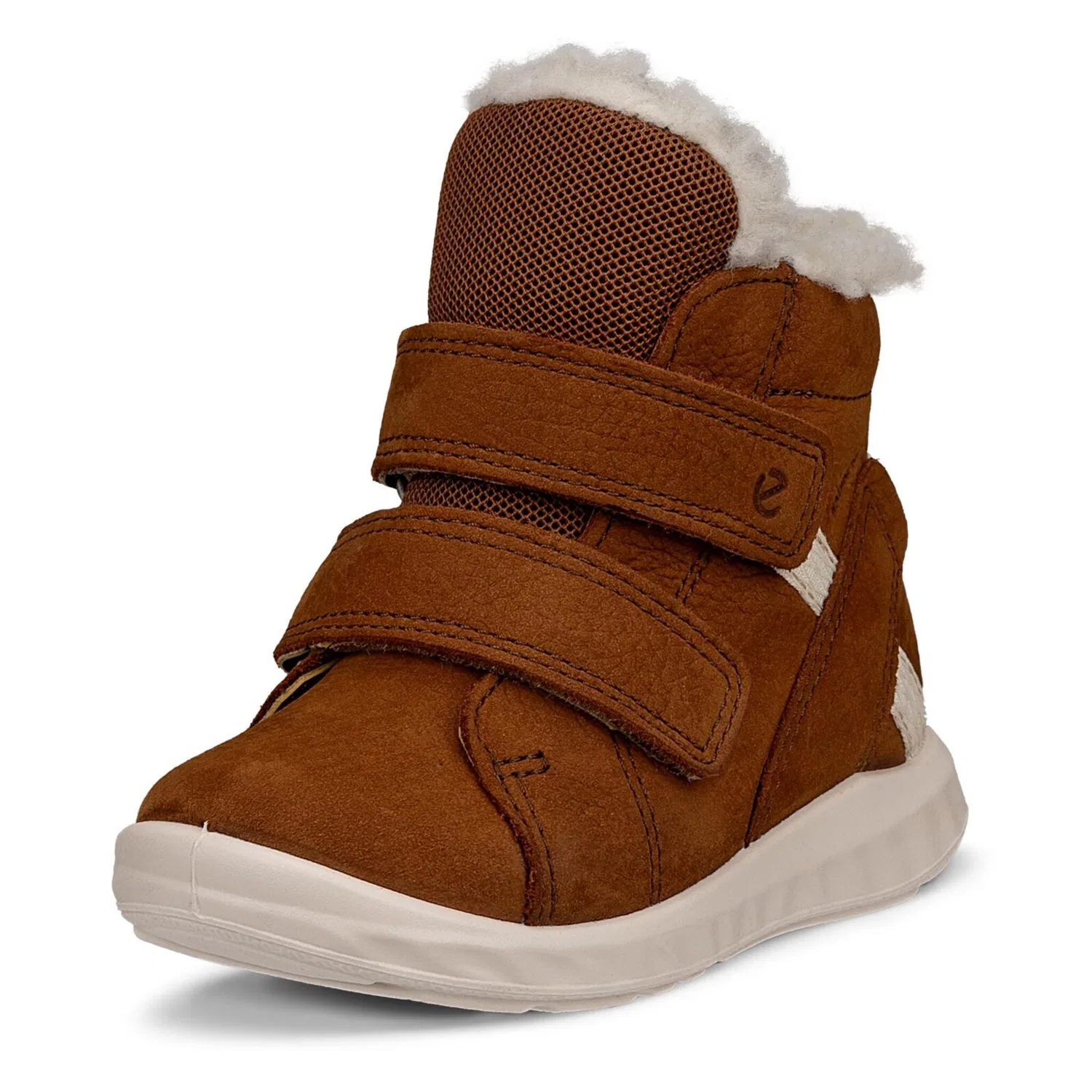 Детские зимние ботинки на липучке SP.1 Lite Infant Ecco, Camel