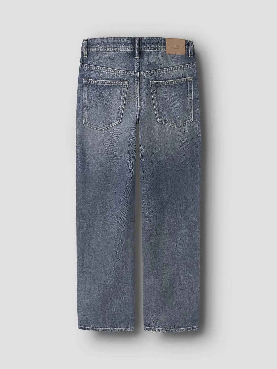 Джинсы свободные с принтом NKMRYAN LOOSE JEANS 5760-RM Name It, синий — фото 4