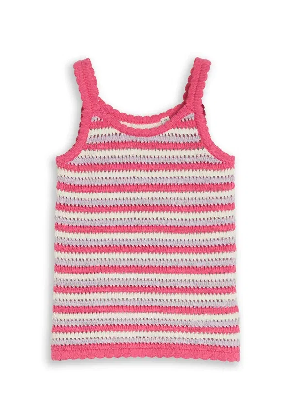 Топ полосатый Virsus Tom Tailor, Pink Lilac Stripe Design, сиреневый — фото 2