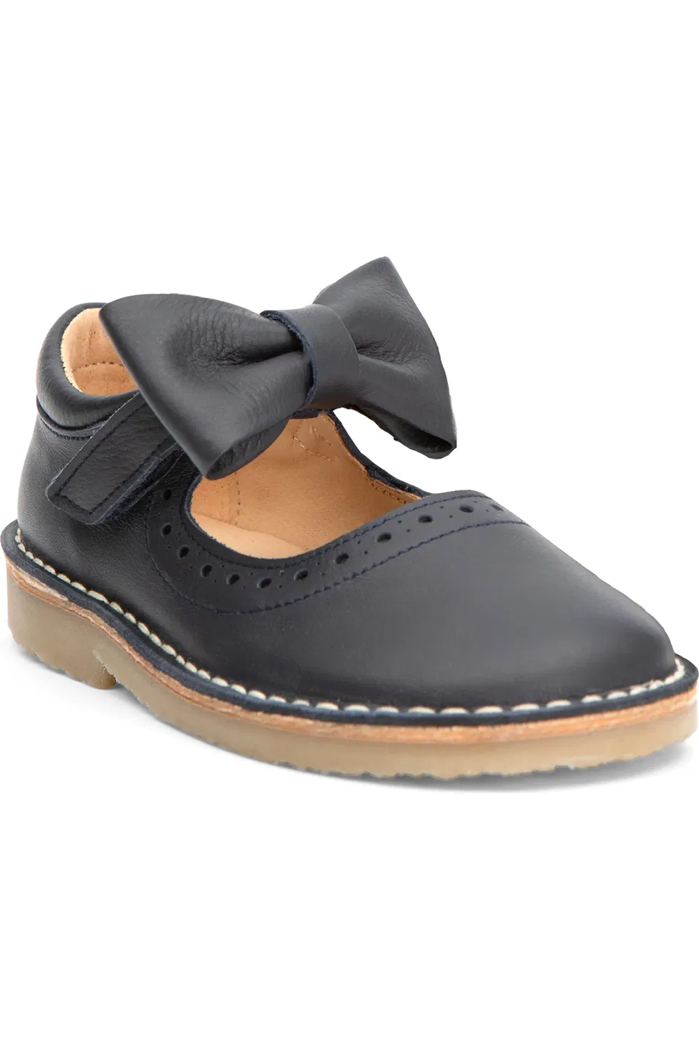Детские сандалии Мэри Джейн с бантом Martha Bow Young Soles, темно синий