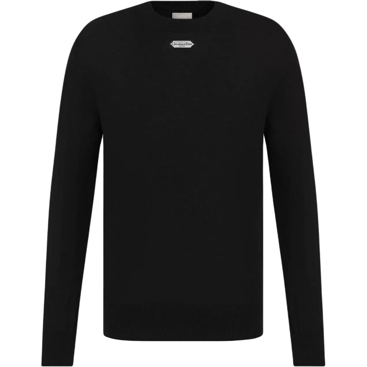 Свитер с круглым вырезом, DIOR, Black