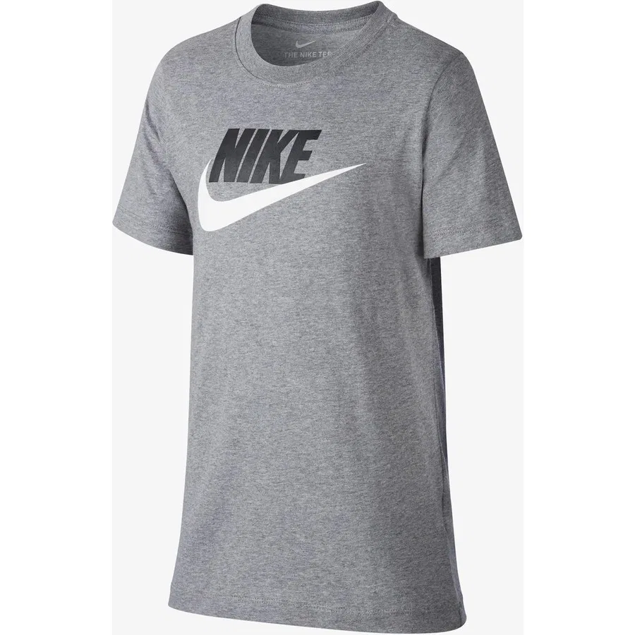 Футболка с коротким рукавом из хлопка Sportswear Futura Icon Td Nike, Серый — фото 4