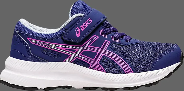 

Кроссовки contend 8 ps 'dive blue orchid' Asics, синий