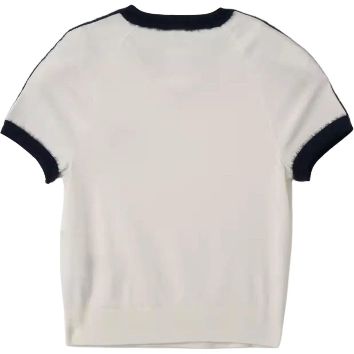 Футболка Adidas Originals с круглым вырезом, Cloud White/Midnight Indigo — фото 3