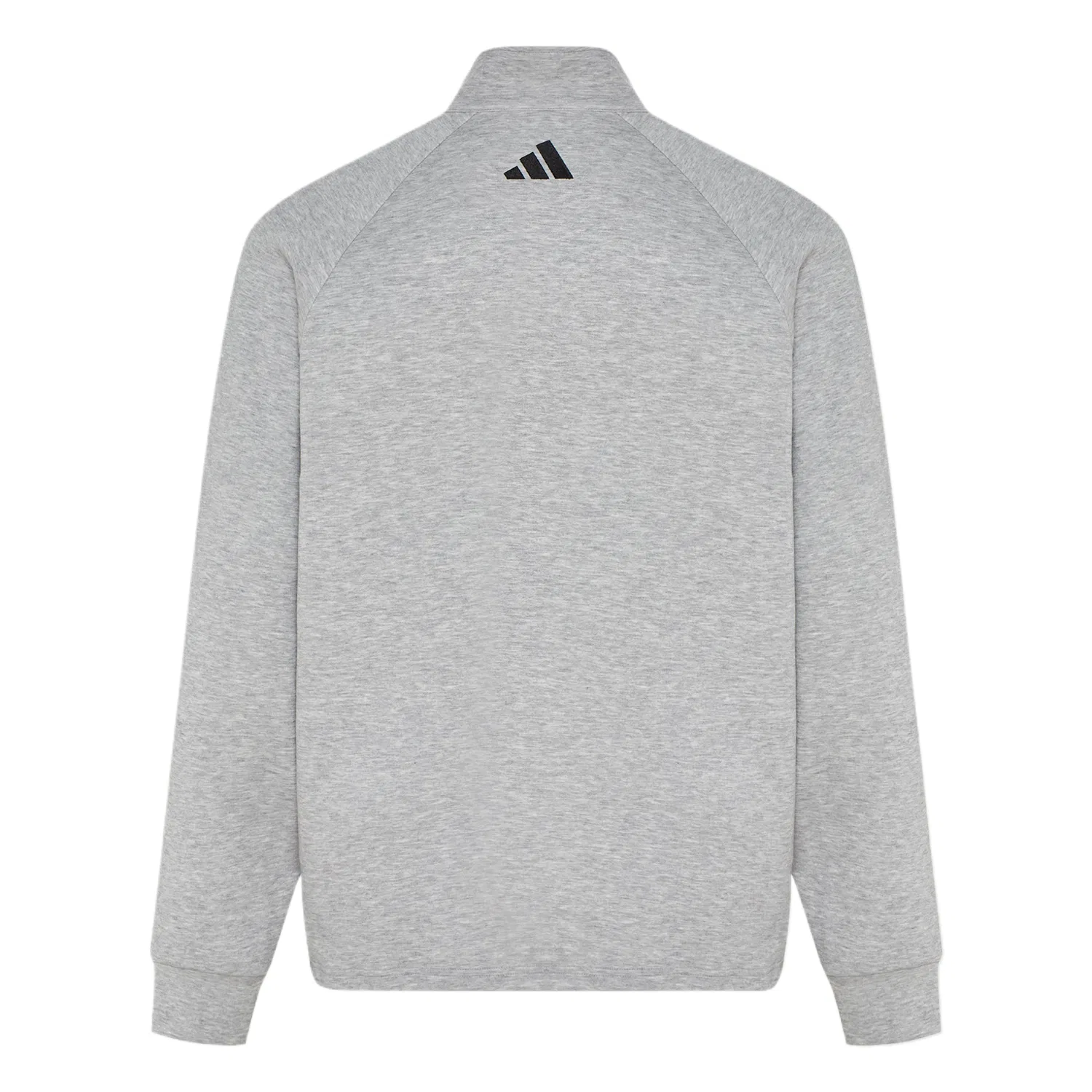 Мужской свитшот с воротником-стойкой Medium Heather Gray Adidas, Medium Heather Gray — фото 3