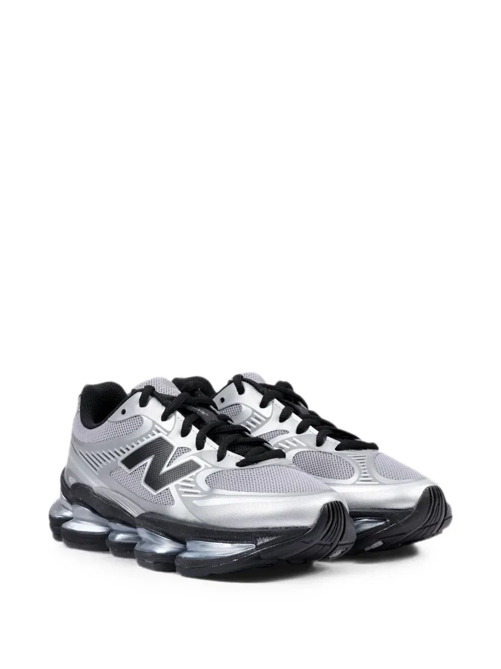 Кроссовки 2000 Lace с вставками New Balance Kids, серый — фото 2