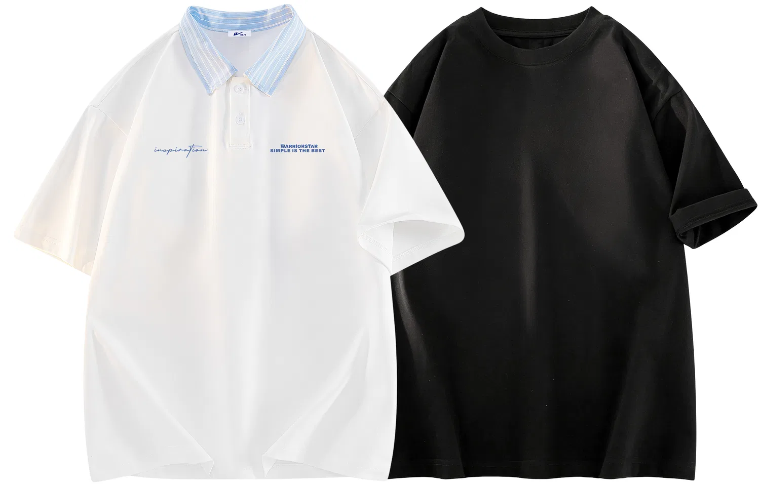Футболка детская с коротким рукавом White+Cooling Sensation Pure Black T WARRIOR