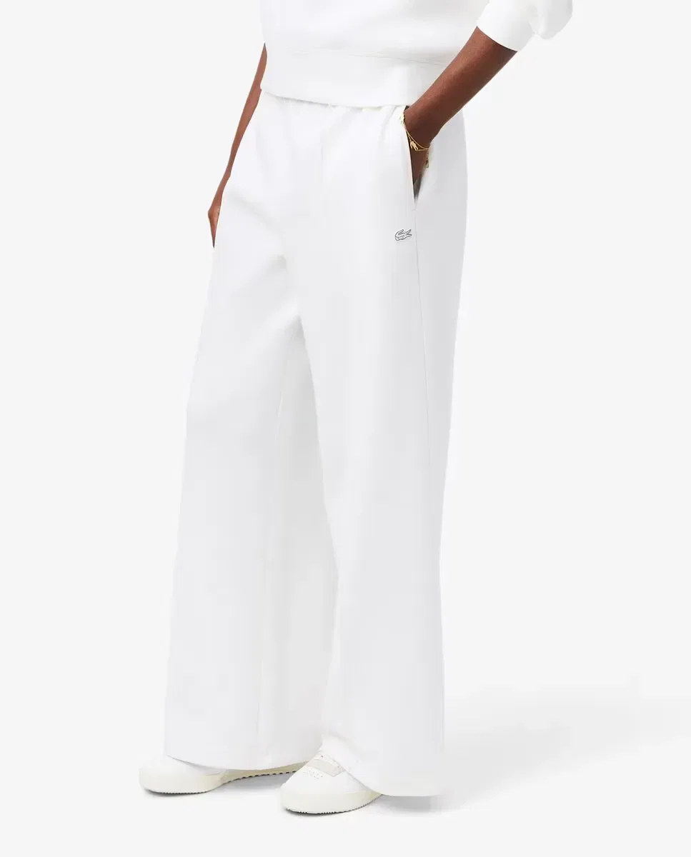 Спортивные брюки Lacoste Blanco, трикотажные, широкие — фото 4