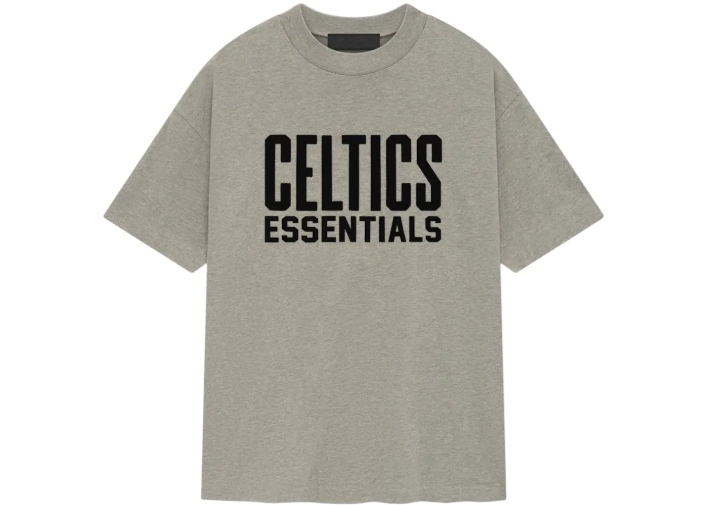 Мужская футболка с принтом Essentials Celtics Fear of God, Warm Heather