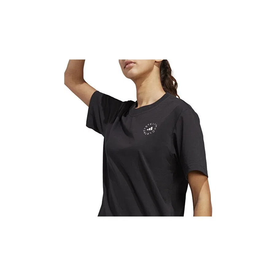 Женская футболка с коротким рукавом adidas aSMC REGL TEE, Черный — фото 4