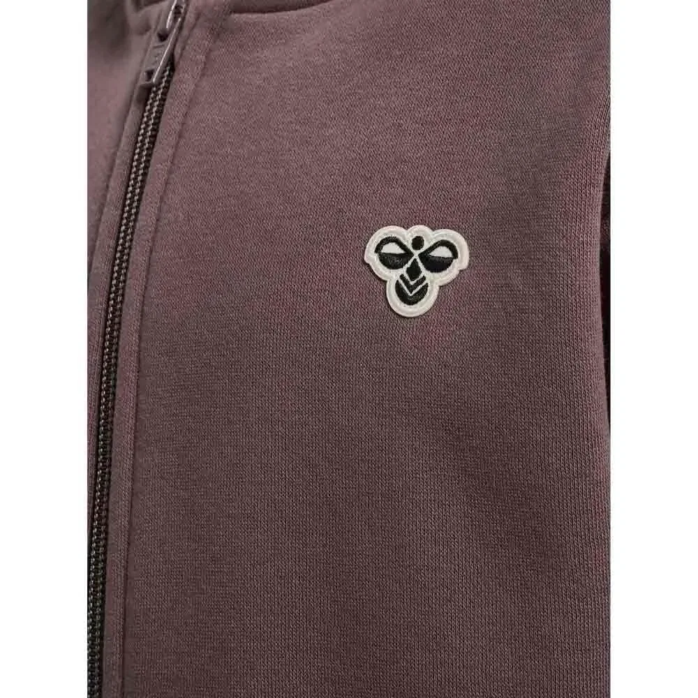 Детское худи для девочек с принтом Loose Bee Hummel, Purple — фото 4