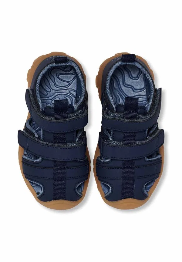 Детские сандалии для ходьбы на липучках Hummel, Dress Blues — фото 3
