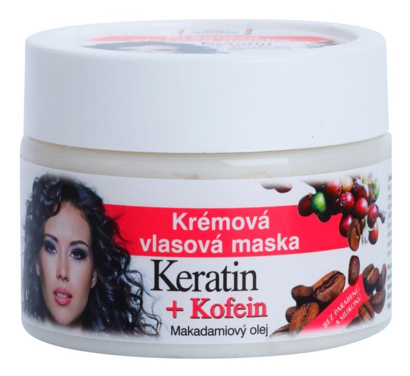 

Кремовая маска для волос Bione Cosmetics Keratin + Kofein