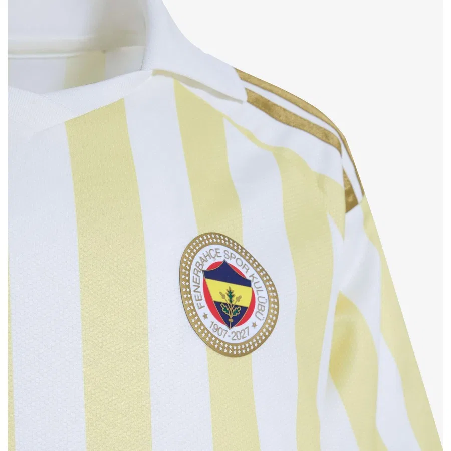 Футболка футбольная с длинным рукавом adidas Fenerbahce 2026/2027 Away, Желтый — фото 4