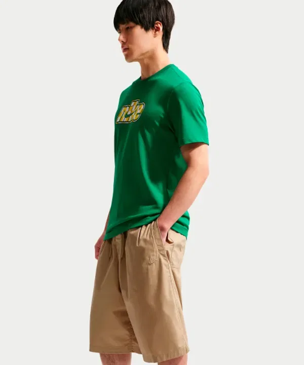 Шорты Club Shorts M Nike, бежевый — фото 4