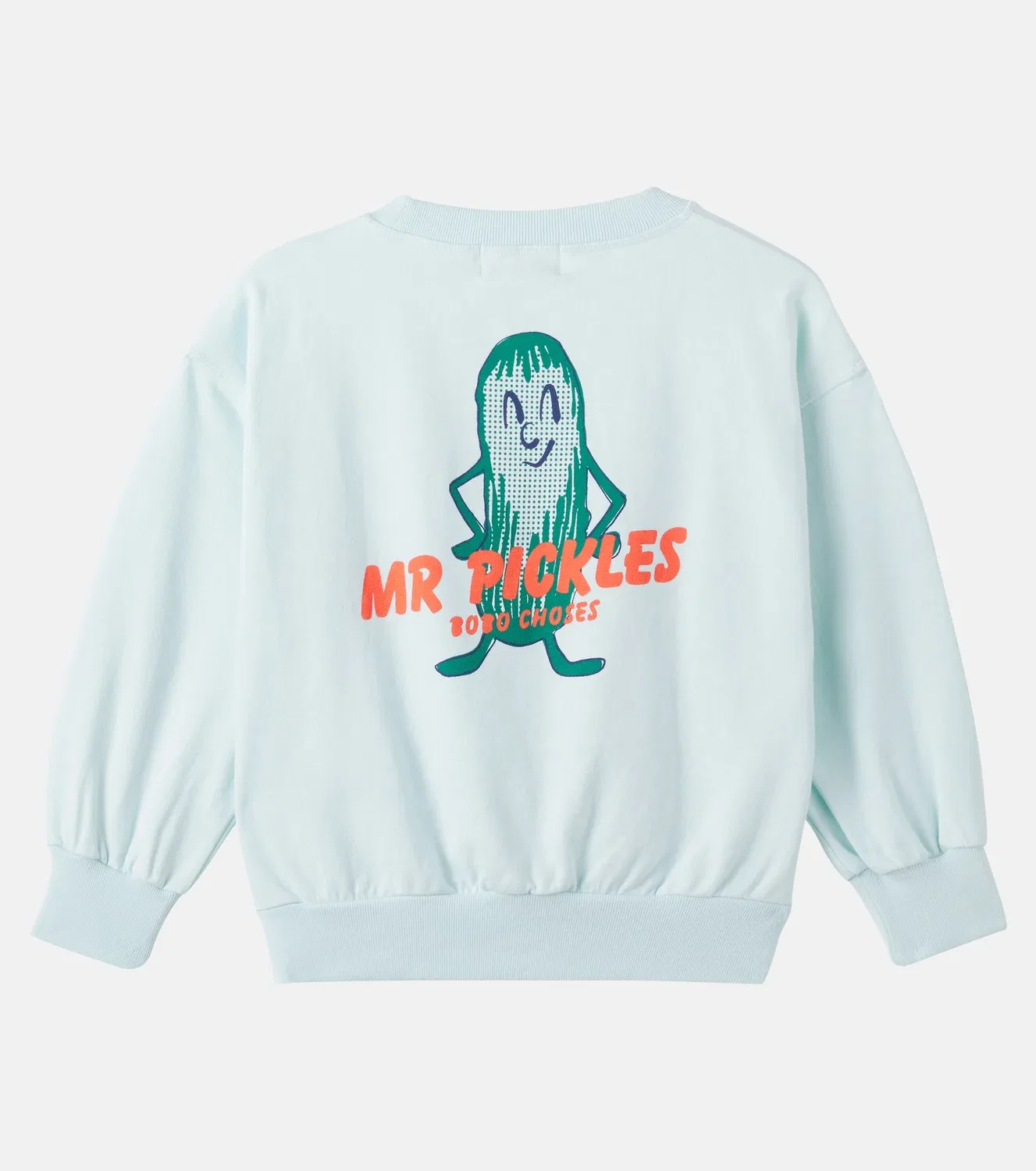 Свитшот хлопковый Mr. Pickles Bobo Choses, синий — фото 2