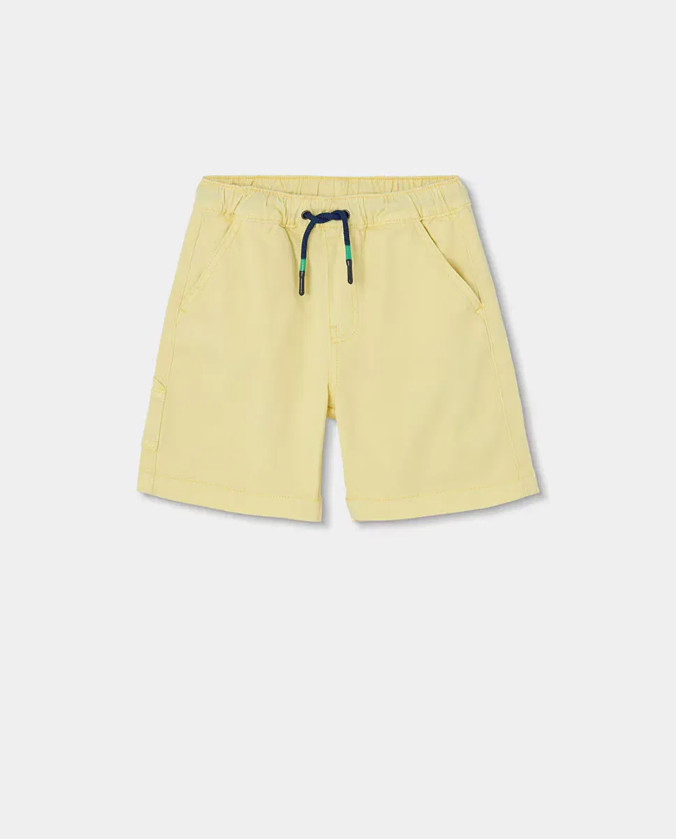 Детские шорты для мальчиков хлопковые Boboli, Amarillo Limón