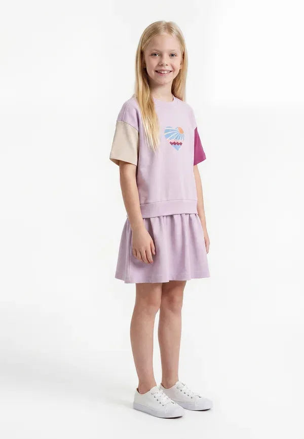 Платье хлопковое Day dress Wheat, Lavender Glow, лавандовый