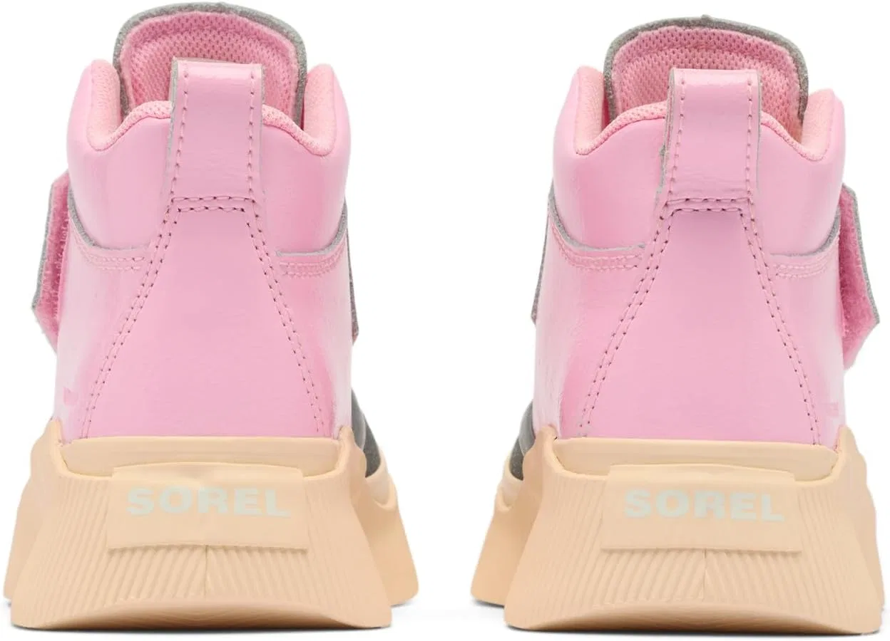 Детские ботинки для девочек водонепроницаемые SOREL, Pink Flare/Pearlescent — фото 4