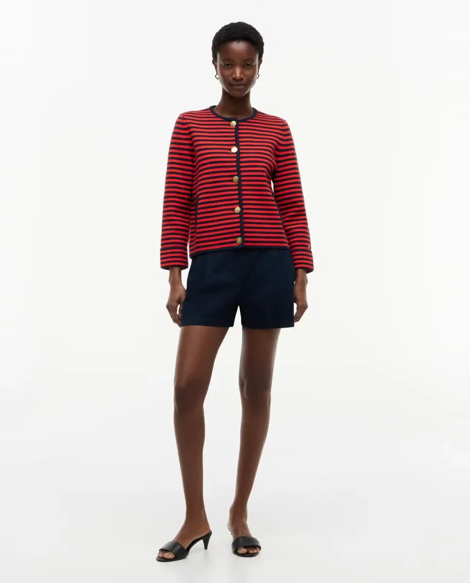 Женский кардиган с круглым вырезом Tommy Hilfiger, Red — фото 2