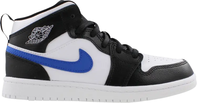 

Кроссовки Air Jordan 1 Retro Mid BP Crayon Pack, черный