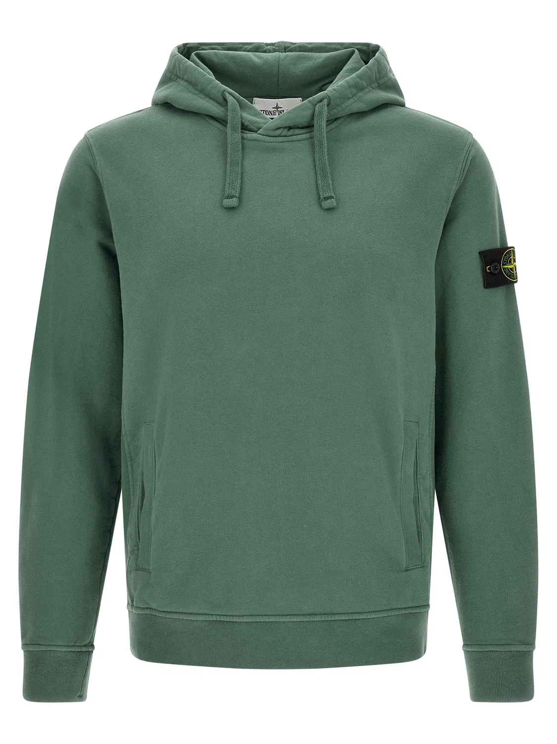 Худи "Badge Stone Island", зеленый