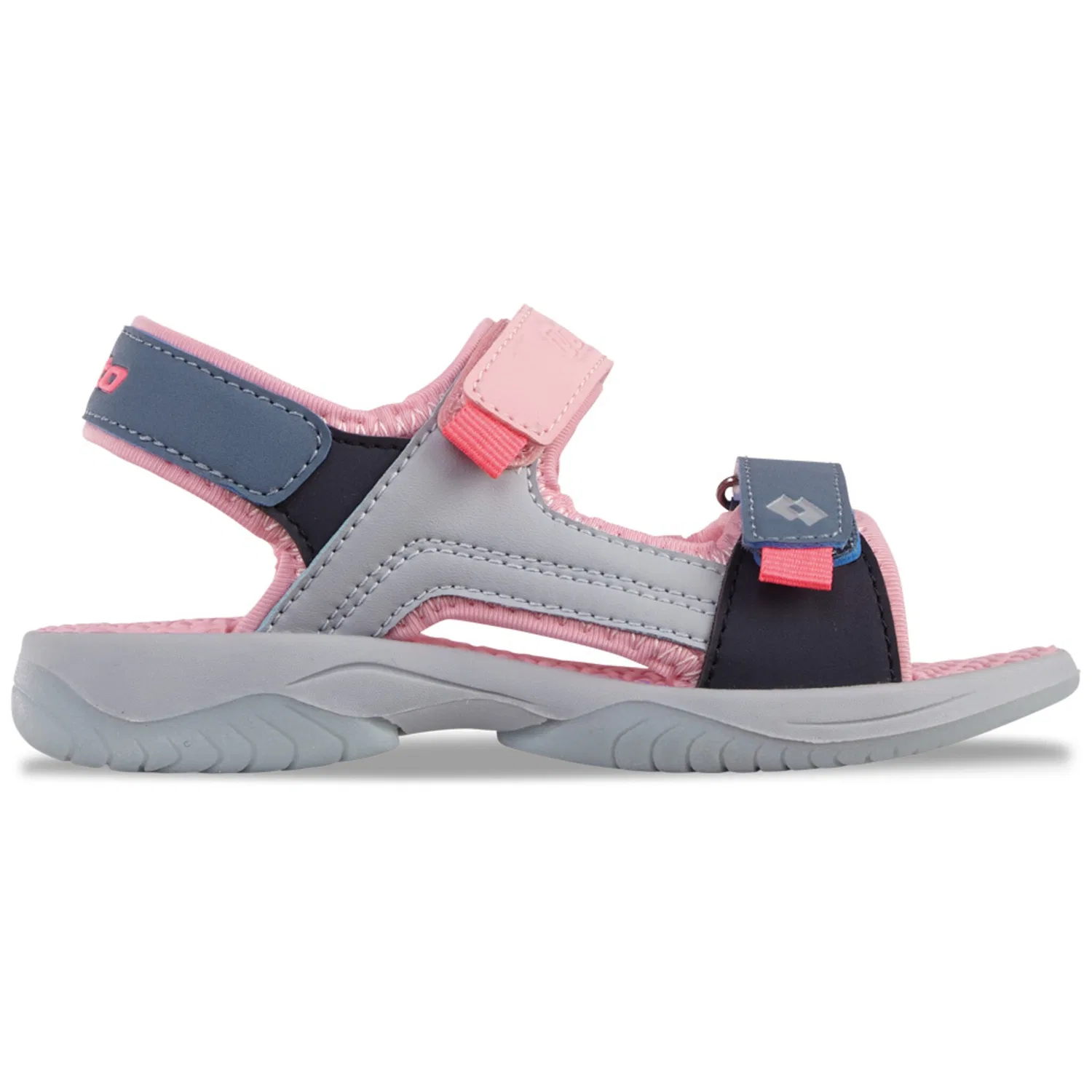 Детские сандалии с кожаной отделкой Lotto, Light Blue Multi