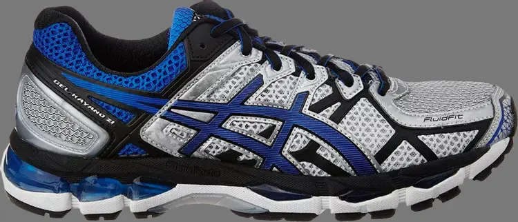 

Кроссовки gel kayano 21 'lightning royal' Asics, серебряный, Серый;черный, Кроссовки gel kayano 21 'lightning royal' Asics, серебряный