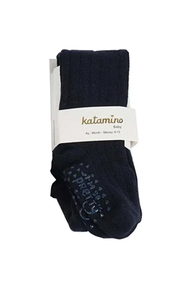 Детские колготки для девочек хлопковые Katamino, Black